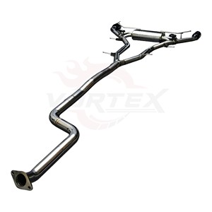 Tuyau de performance en acier inoxydable Vortex pour Camaro SS ZL1 6.2L avec modules de buses centrales à double clapet électrique - Product Image 4