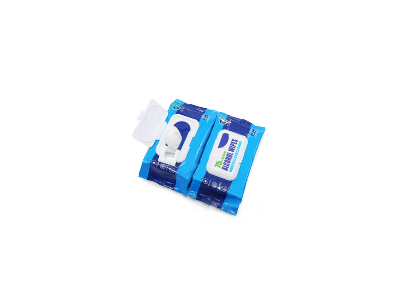 75 Alcohol Disinfectant Wet Wipes for