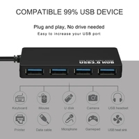 Hub USB 3.0 4 ports Hub USB High Speed Type C Splitter USB 3.0 2.0 Ports Adaptateurs pour PC Accessoires informatiques HUB multiport