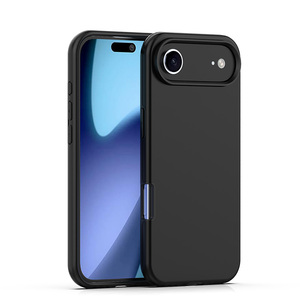 Fundas para celular <span class=keywords><strong>Singstar</strong></span> Factory con revestimiento de pintura de cuero 2 en 1, combo anti-golpes para iPhone 15 Pro Max. - Product Image 1