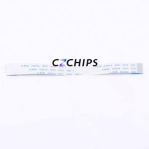 FFC0.5A-20P-100-4-8 FFC Cable (Flexible Flat Cable) P=0.5mm Connector 20P 0.5mm Non-Inverting 10cm - Product Image 1