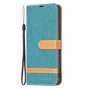 Para <span class=keywords><strong>Samsung</strong></span> <span class=keywords><strong>Galaxy</strong></span> A54/A34 5G Jeans Funda de cuero con tapa, funda tipo billetera para <span class=keywords><strong>Galaxy</strong></span> S23 S24 Plus S25 - Product Image 3