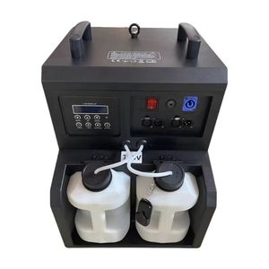 Stable High Power Bubble Fog Generator with Manual <b>Remote</b> Dual Control for Stage Atmosphere Creation Multicolor Light Aluminum - Product Image 1