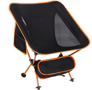 Chaise de camping légère en tissu Oxford pour adultes, pliable et imperméable, <span class=keywords><strong>avec</strong></span> sac de transport pour <span class=keywords><strong>la</strong></span> plage et <span class=keywords><strong>la</strong></span> pêche - Product Image 3