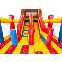 Slidebox Superhero House Combo Gonflable Géant