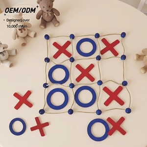<span class=keywords><strong>Morpion</strong></span> en bois Montessori écologique pour enfants de 2 à 4 ans, <span class=keywords><strong>jeu</strong></span> interactif éducatif pour le développement de l'équipe |   OEM ODM Vente en gros - Product Image 1