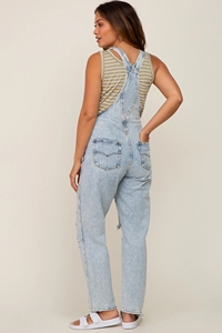 Combinaison en jean pour femmes enceintes, vêtement de maternité - Product Image 5