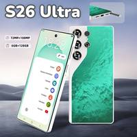 Smartphone S26 Ultra 5G 6+128GB, Schermo OLED HD da 7.3", Fotocamera Posteriore 108MP/Frontale 72MP, CPU Octa Core, Dual SIM CDMA/LTE, Spagnolo Inglese