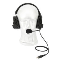 Casque anti-bruit et de protection auditive de type bandeau SNR 28 dB pour radios bidirectionnelles