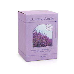 Cross-border best-selling soy wax scented <b>candle</b> gift box with carved glass, high-end fragrance, perfect as a souvenir or - Product Image 4