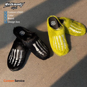 Factory new men's and women's arch support slippers, suede leather, high-quality customized anti slip cork slippers - Product Image 2