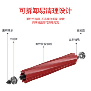 Cepillo giratorio Roborock para T7S T7S Plus G10 S7 Q7 P10, accesorio de plástico para uso doméstico, gran compatibilidad - Product Image 4