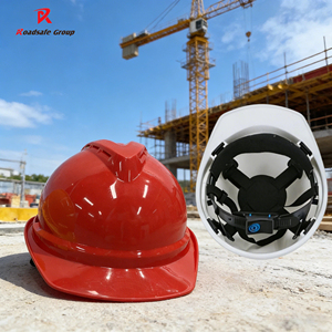Casque de sécurité HDPE BEIJING ROADSAFE pour l'industrie de la construction, protection contre les impacts, 53-64CM, casques avec logo, résistance aux perforations - Product Image 1
