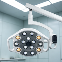 Caméra vidéo LED pour éclairage dentaire oral, température de couleur réglable pour le traitement dentaire, l'enseignement et la clinique