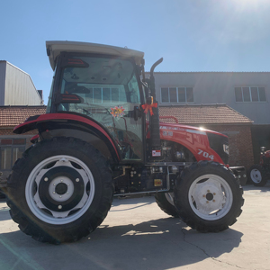 Tractores de alta relación calidad-precio fabricados en China – 70HP, 80HP, 90HP, 4WD con cabina y toma de fuerza, ideales para aplicaciones agrícolas y en huertos. - Product Image 3