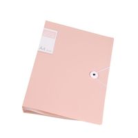 Carpeta de Documentos Transparente A4 de PP Multicapa Modelo 02 para Clasificación de Exámenes Estudiantiles, Organización de Contratos de Oficina