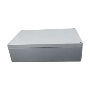 New Design IP66 Metal Electronic Battery Box Die Casting Aluminum Waterproof Enclosure Box