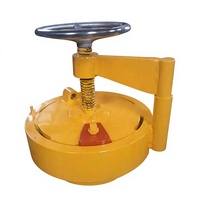 Bouchon horizontal à anneau de serrage à ouverture/fermeture rapide, adapté aux réservoirs sous pression de gaz naturel.