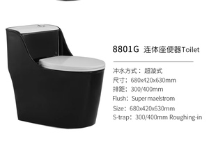 Water WC in ceramica blu, - Product Image 6