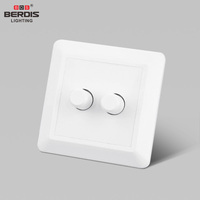 Grupo de control DUO 150W 250W UE CE Estándar de gama alta Blanco Negro 200-240V Dimmer