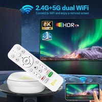 TV Box Android Inteligente con IPTV TV98 ATV MAX, Actualización de Android 10 a 14, Procesador de Cuatro Núcleos, Reproducción Multimedia en Múltiples Idiomas, Gran Oferta