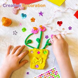 Bijoux auto-adhésifs de tatouage de corps Rhinestones Gem Body Sticker Face Crystal Stickers - Product Image 2