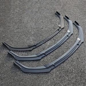 3Pcs <b>Car</b> Front Bumper Lip 3 Pcs Black Splitter <b>Diffuser</b> Lip Body Kit Spoiler Bumpers <b>for</b> Lincoln MKZ 2017 2018 2019 - Product Image 2