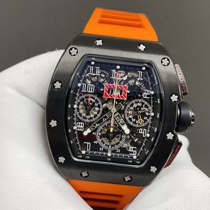 Montre mécanique automatique classique pour homme en forme <span class=keywords><strong>de</strong></span> <span class=keywords><strong>tonneau</strong></span> <span class=keywords><strong>de</strong></span> <span class=keywords><strong>vin</strong></span> 1103, montre multifonctionnelle avec chronomètre, miroir saphir, montre lumineuse - Product Image 3