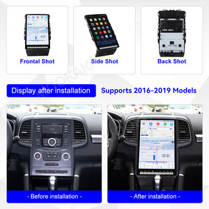 Autoradio tactile Android MOOKAKA 14,5 pouces pour <span class=keywords><strong>Renault</strong></span> <span class=keywords><strong>Megane</strong></span>/Koleos 2016-2019, navigation GPS, lecteur multimédia vidéo DVD - Product Image 3