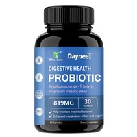 Capsules de probiotiques de la marque Wins Town, compléments alimentaires pour le soutien digestif, capsules pour aider à maintenir l'équilibre intestinal