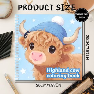 Cuaderno de Espiral para Colorear al por Mayor, Personalizable para Estudiantes y Niños, Material Escolar, Regalos Antiestrés - Product Image 5