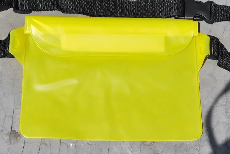 Bolsa impermeable de Pvc para deporte en la playa, riñonera con logotipo personalizado, para teléfono móvil