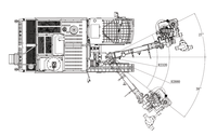 KT12 115-152mm Foreuse DTH intégrée à changement de tige automatique pour le forage de trous de dynamitage miniers
