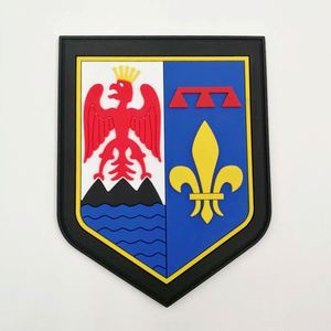 Écussons PVC de haute qualité pour scouts, écussons en caoutchouc souple PVC personnalisés avec logo en relief de dessin animé, écussons personnalisés avec logo pour sacs - Product Image 1