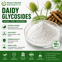 Extrait de soja Daidzein Glycosides, Isoflavones de soja, Poudre d'extrait de soja naturel, Ingrédient botanique