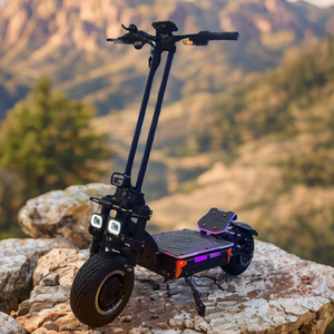 Trottinette électrique pliable adulte Geofought M13, double moteur 70 mm, contrôleur 72V 130A, batterie 50Ah, autonomie 100-150 km - Product Image 1