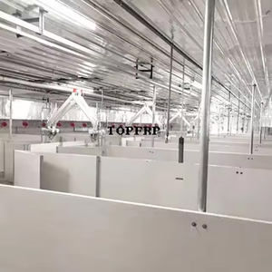 Tablero hueco de PVC para uso en granjas de cerdos Panel de PVC blanco Caja de parto de cerdos Servicios de procesamiento de corte y moldeado de acabado suave - Product Image 5