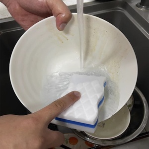 Thân Thiện Với Môi Mềm Melamine Sạch Rửa Miếng Bọt Biển Bàn Chải Tẩy Melamine Làm Sạch Tẩy - Product Image 4