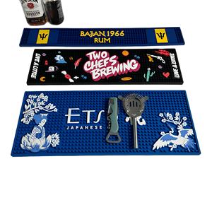 Anti Slip Customized <strong>Personalised</strong> Rubber Drip <strong>Bar</strong> <strong>Mat</strong> Soft PVC/Silicone Material <strong>Bar</strong> <strong>Mat</strong> - Product Image 4