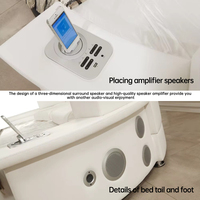 Lits de sexe d'hôtel multifonctions modernes de luxe ensembles de meubles de chambre à coucher lit intelligent stockage de massage caractéristiques Offre Spéciale matériau en bois
