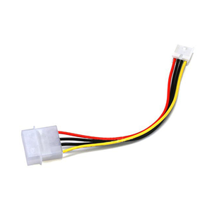 สายไฟแปลงหัวต่อ MOLEX ตัวผู้ <span class=keywords><strong>5.25</strong></span> 4 พิน เป็นหัวต่อ <span class=keywords><strong>Floppy</strong></span> ตัวเมีย 3.5 4 พิน สำหรับพีซี - Product Image 4