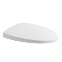 Fabricant chinois de couvercles de toilettes à fermeture lente en PP blanc pour la maison, l'hôtel, l'hôpital, l'école, faciles à installer