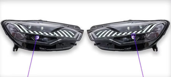 ไฟหน้าเมทริกซ์ 65W