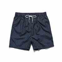 Conception personnalisée Impression sublimée Hommes Femmes Summer Polyester Beach Shorts Striped Board Shorts & Swim Trunks