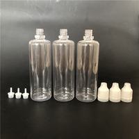 100ml pour flacon compte-gouttes compressible en plastique transparent pour animaux de compagnie Conteneur portable pour lotion shampooing maquillage pour médecine