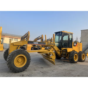 CAT140K Used Motor Grader 100% America Original en buenas condiciones Caterpillar 140K Máquina de construcción de carreteras - Product Image 1