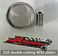Piston forgé à double revêtement Toyota 2UZ-FE 4032 pour moteur V8 4.7L, idéal pour une mise en valeur des performances