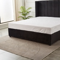 Meubles de luxe personnalisables Tissu de velours populaire Cadre de lit King Size par un fournisseur chinois expérimenté