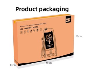 Tableau d'écriture LCD 28 pouces pour enfants, tableau <span class=keywords><strong>de</strong></span> dessin électronique, chevalet éducatif, jouet rechargeable, écran d'apprentissage - Product Image 2