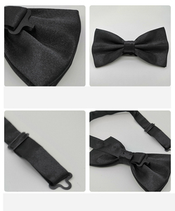 Polyester <span class=keywords><strong>BOW</strong></span> TIE bán buôn Satin <span class=keywords><strong>Bow</strong></span> quan hệ cho Nam giới - Product Image 4